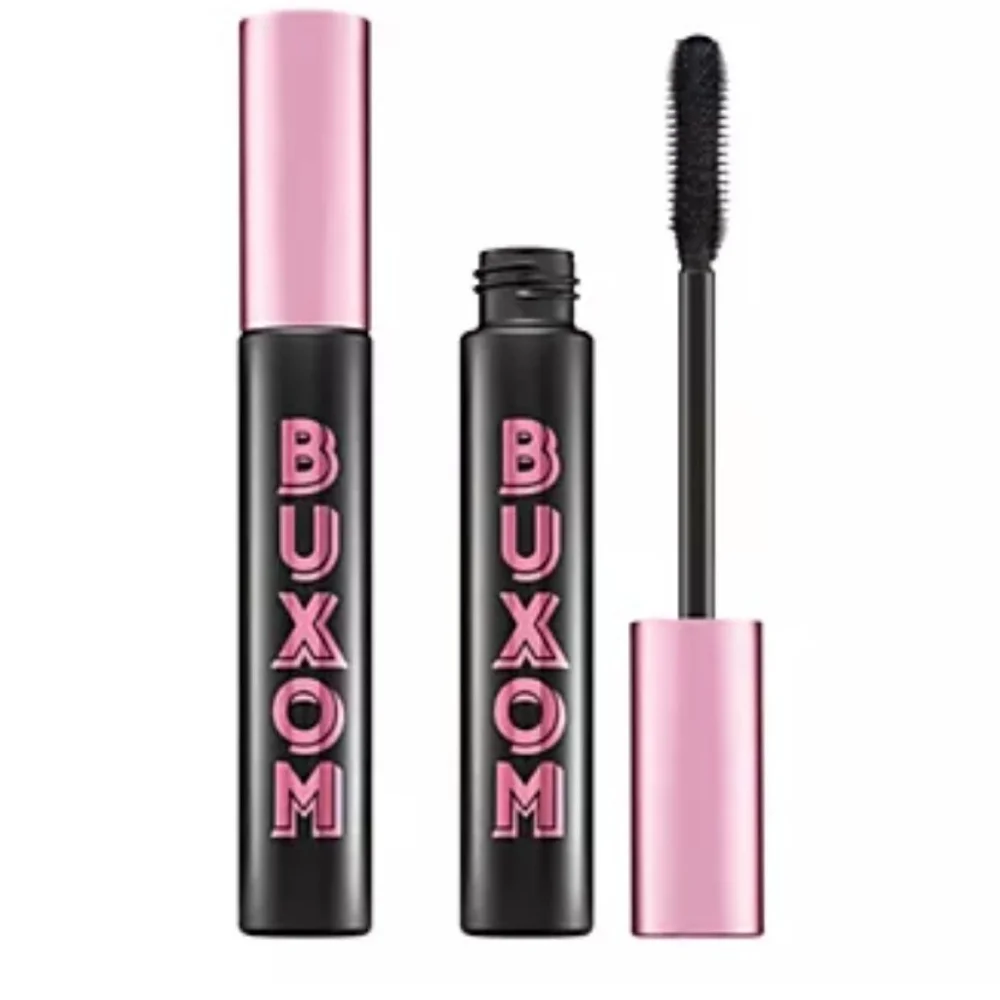 BUXOM Lash Party Mascara Duo, Blackest Black, FULL SIZE 2 X 11ml/0.37 fl.oz.